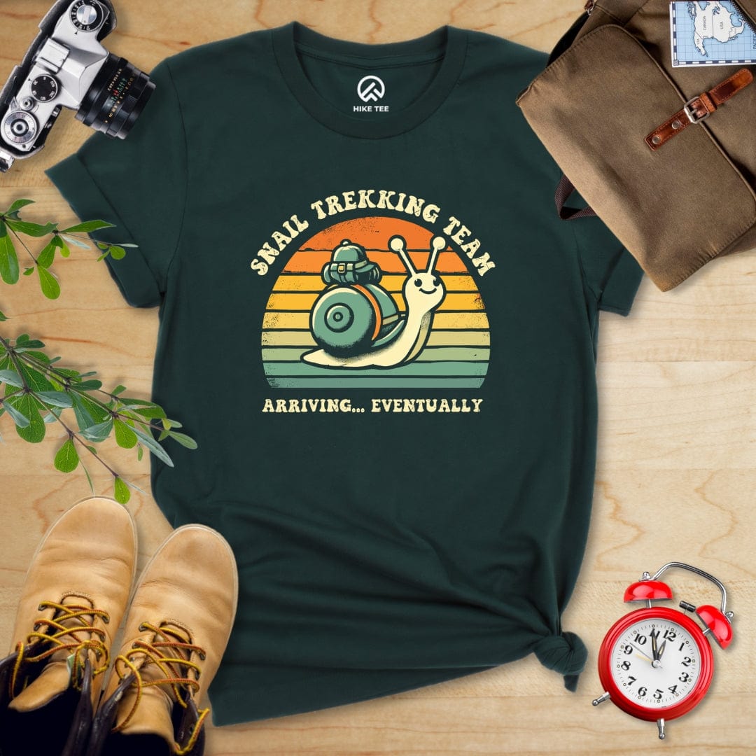 Hike Tee T-Shirt Forest / S Snail Trekking Team Shirt