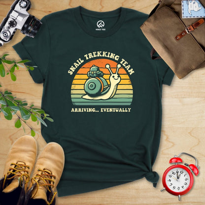Hike Tee T-Shirt Forest / S Snail Trekking Team Shirt