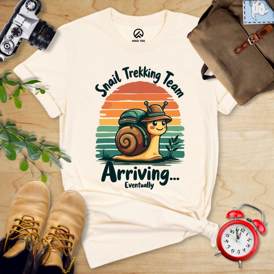 Hike Tee T-Shirt Natural / S Snail Trekking Team Shirt
