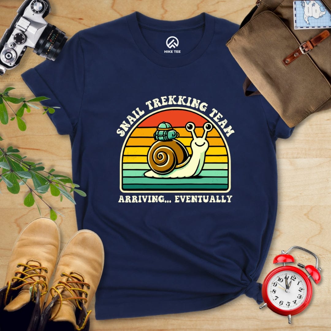 Hike Tee T-Shirt Navy / S Snail Trekking Team Shirt
