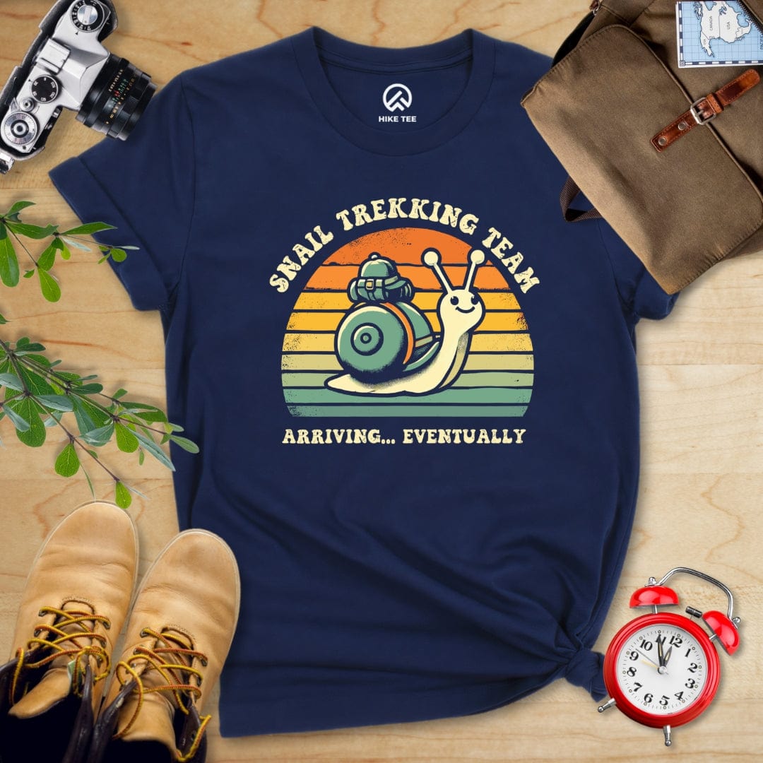 Hike Tee T-Shirt Navy / S Snail Trekking Team Shirt