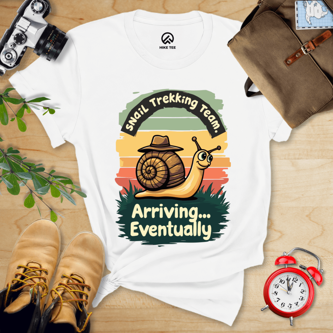 Hike Tee T-Shirt White / S Snail Trekking Team Shirt
