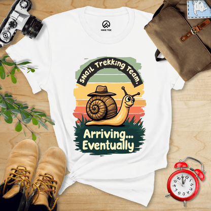 Hike Tee T-Shirt White / S Snail Trekking Team Shirt