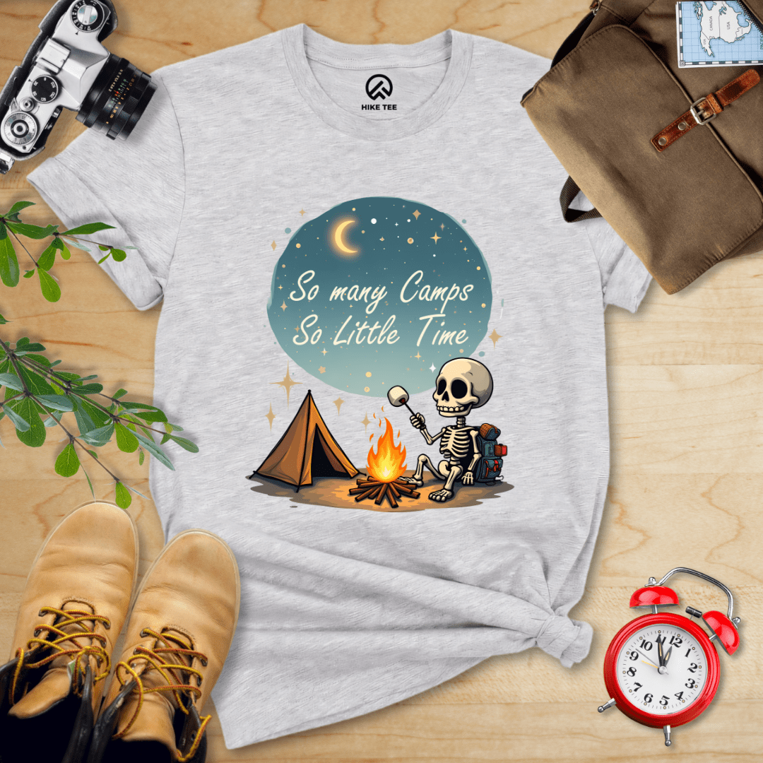 Hike Tee T-Shirt Athletic Heather / S So Many Camps Shirt
