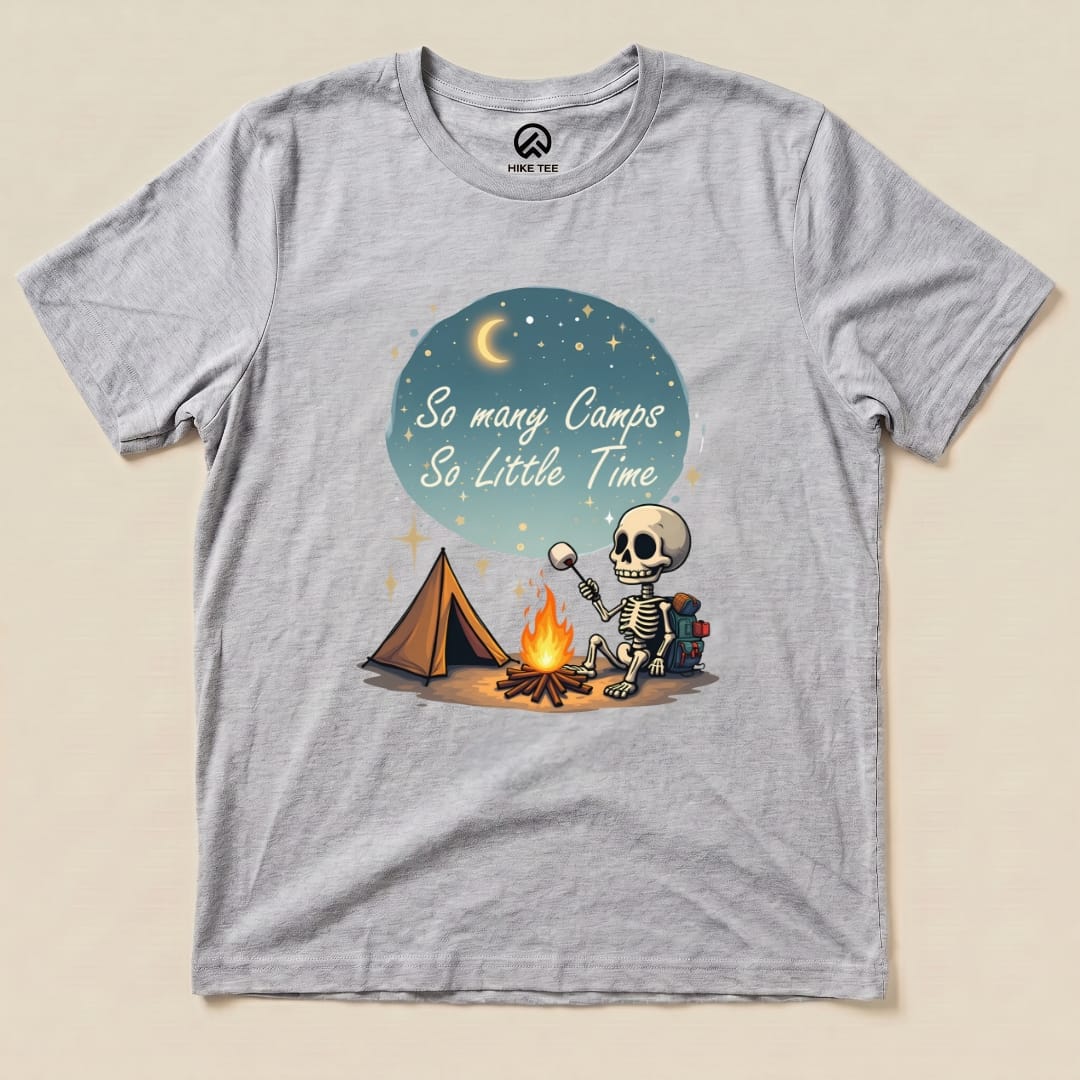 So Many Camps Shirt Hike Tee T-Shirt Athletic Heather / S