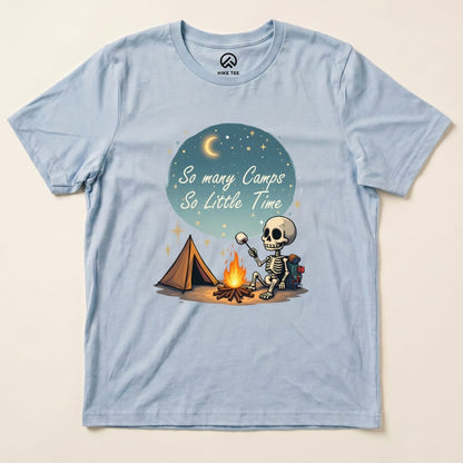 So Many Camps Shirt Hike Tee T-Shirt Baby Blue / S