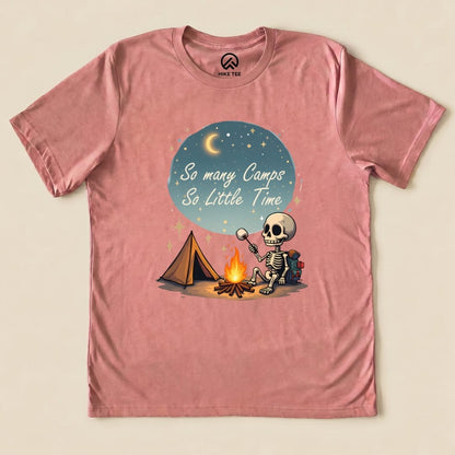So Many Camps Shirt Hike Tee T-Shirt Heather Mauve / S