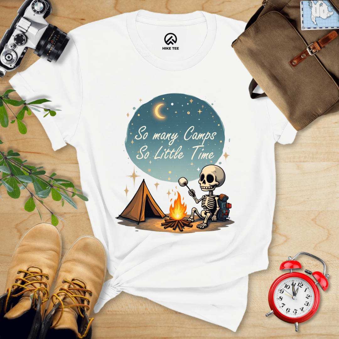 Hike Tee T-Shirt White / S So Many Camps Shirt