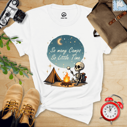 Hike Tee T-Shirt White / S So Many Camps Shirt