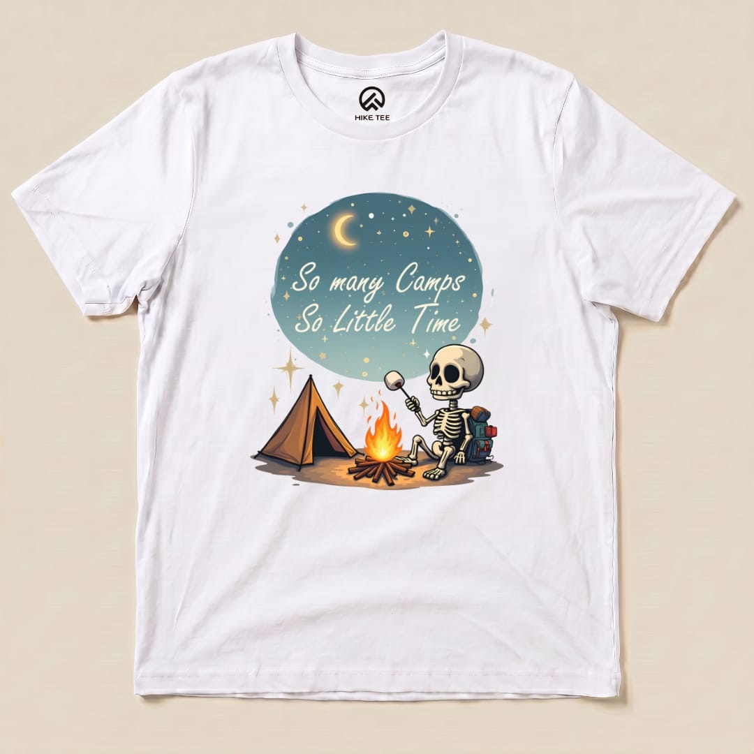 So Many Camps Shirt Hike Tee T-Shirt White / S