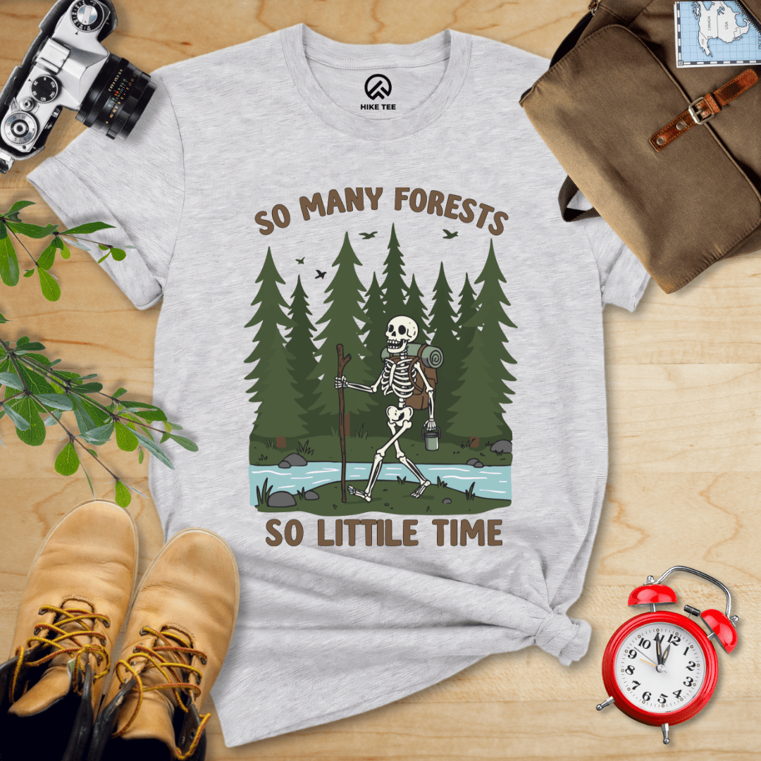 Hike Tee T-Shirt Athletic Heather / S So Many Forests Shirt