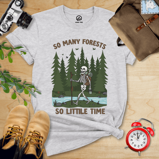 Hike Tee T-Shirt Athletic Heather / S So Many Forests Shirt