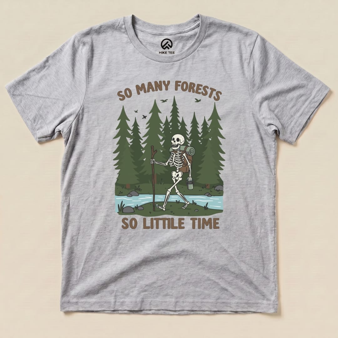 So Many Forests Shirt Hike Tee T-Shirt Athletic Heather / S