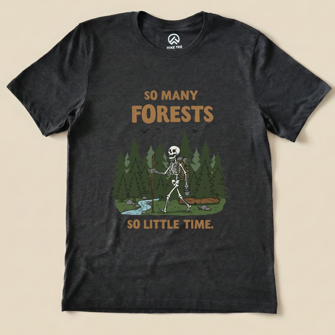 So many Forests Shirt Hike Tee T-Shirt Dark Grey Heather / S