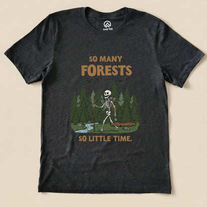 So many Forests Shirt Hike Tee T-Shirt Dark Grey Heather / S