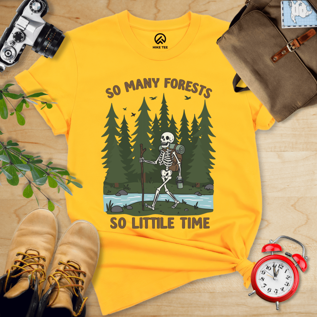 Hike Tee T-Shirt Gold / S So Many Forests Shirt