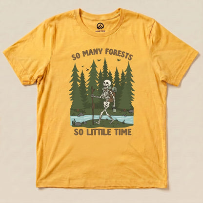 So Many Forests Shirt Hike Tee T-Shirt Gold / S