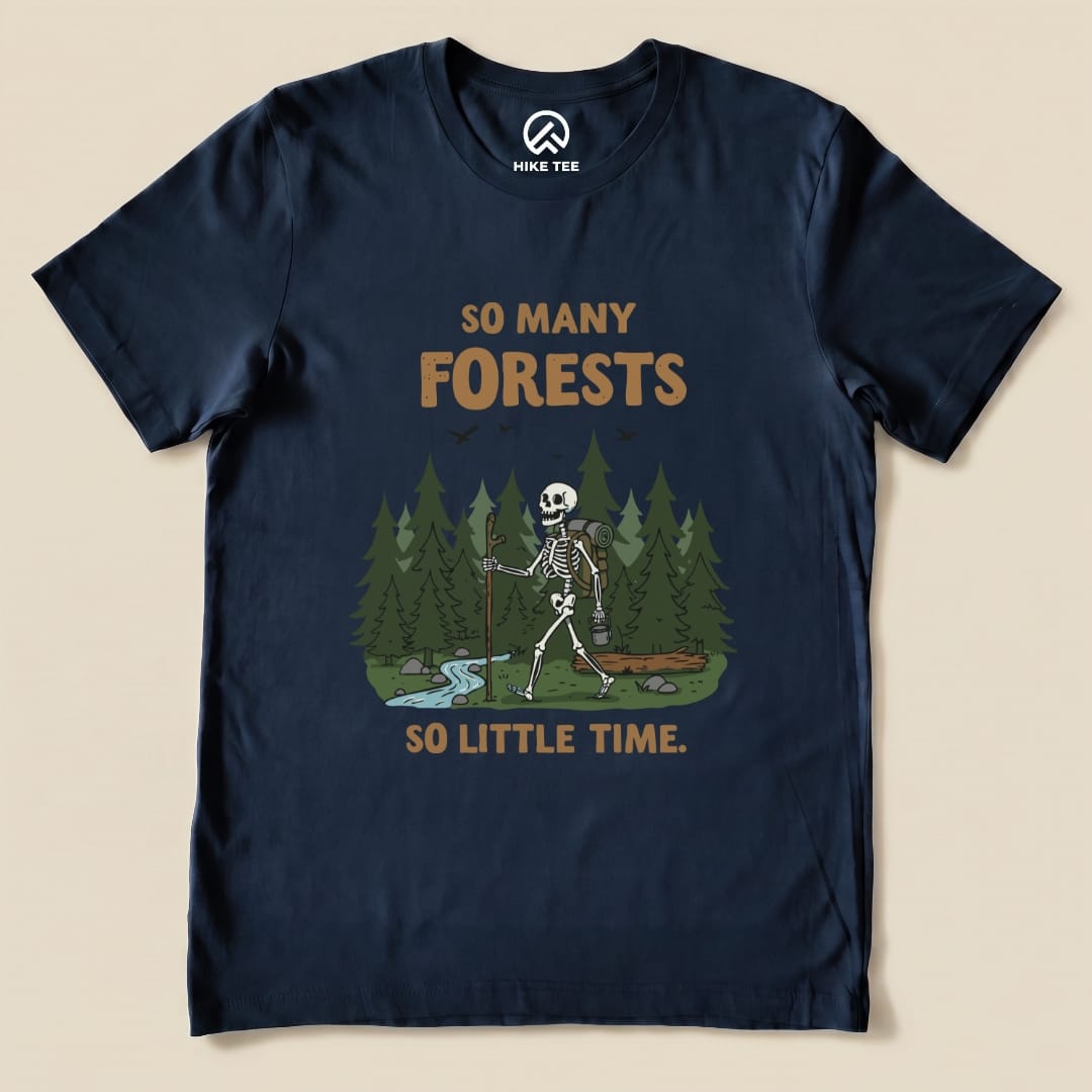 So many Forests Shirt Hike Tee T-Shirt Navy / S
