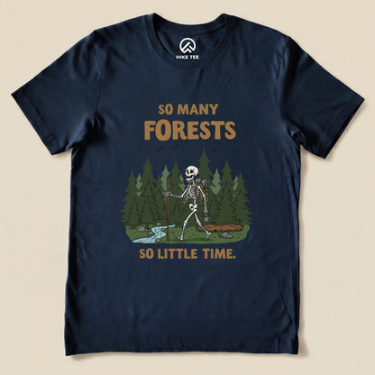 So many Forests Shirt Hike Tee T-Shirt Navy / S