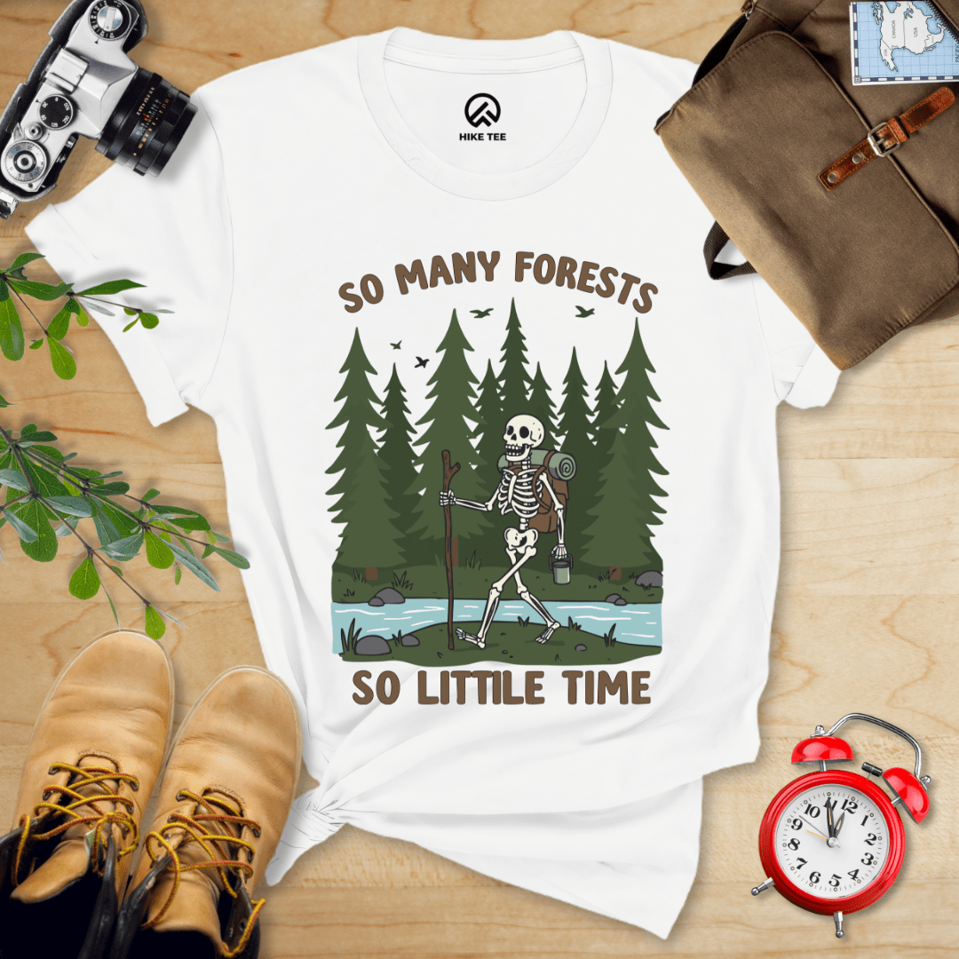 Hike Tee T-Shirt White / S So Many Forests Shirt