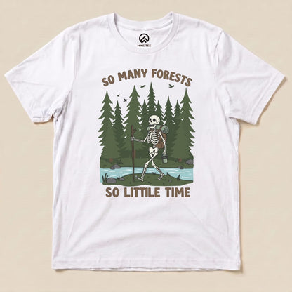So Many Forests Shirt Hike Tee T-Shirt White / S