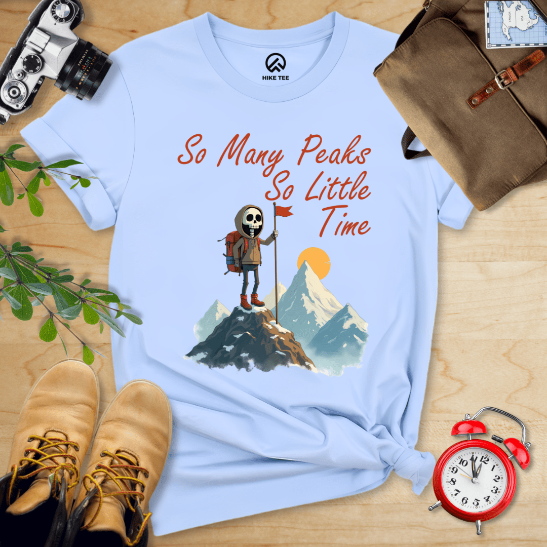 Hike Tee T-Shirt Baby Blue / S So Many Peaks Shirt