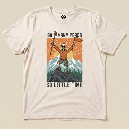 So Many Peaks Shirt Hike Tee T-Shirt Natural / S
