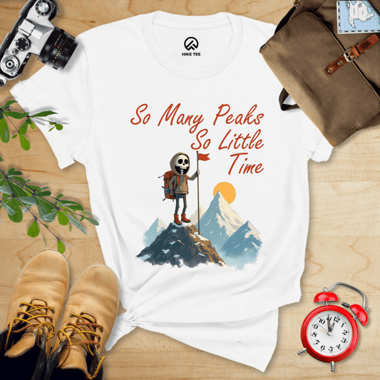 Hike Tee T-Shirt White / S So Many Peaks Shirt