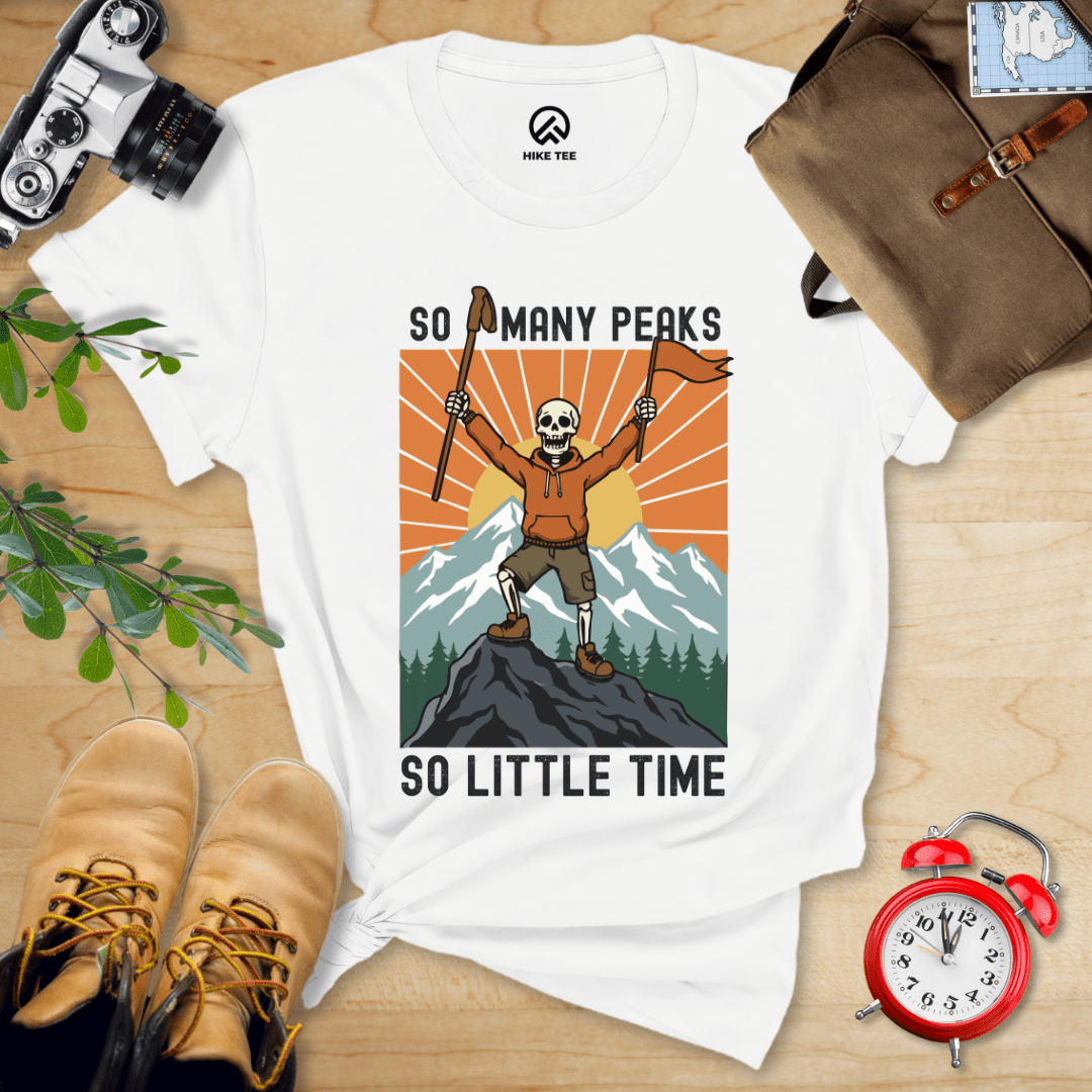 Hike Tee T-Shirt White / S So Many Peaks Shirt