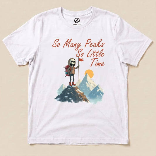 So Many Peaks Shirt Hike Tee T-Shirt White / S