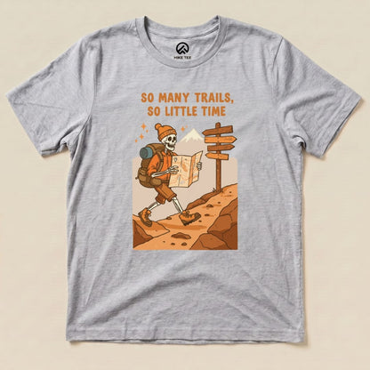 So Many Trails Co Little Time Shirt Hike Tee T-Shirt Athletic Heather / S