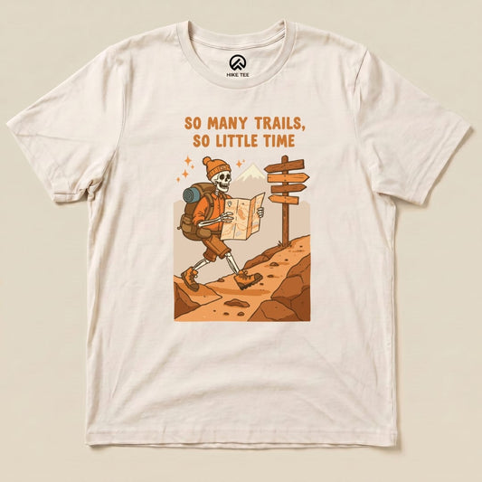 So Many Trails Co Little Time Shirt Hike Tee T-Shirt Natural / S
