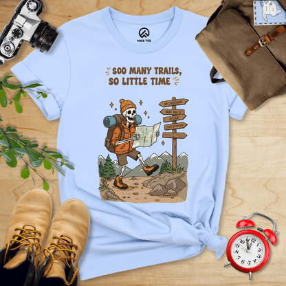 Hike Tee T-Shirt Baby Blue / S So Many Trails