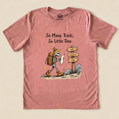 So Many Trails Hike Tee T-Shirt Heather Mauve / S