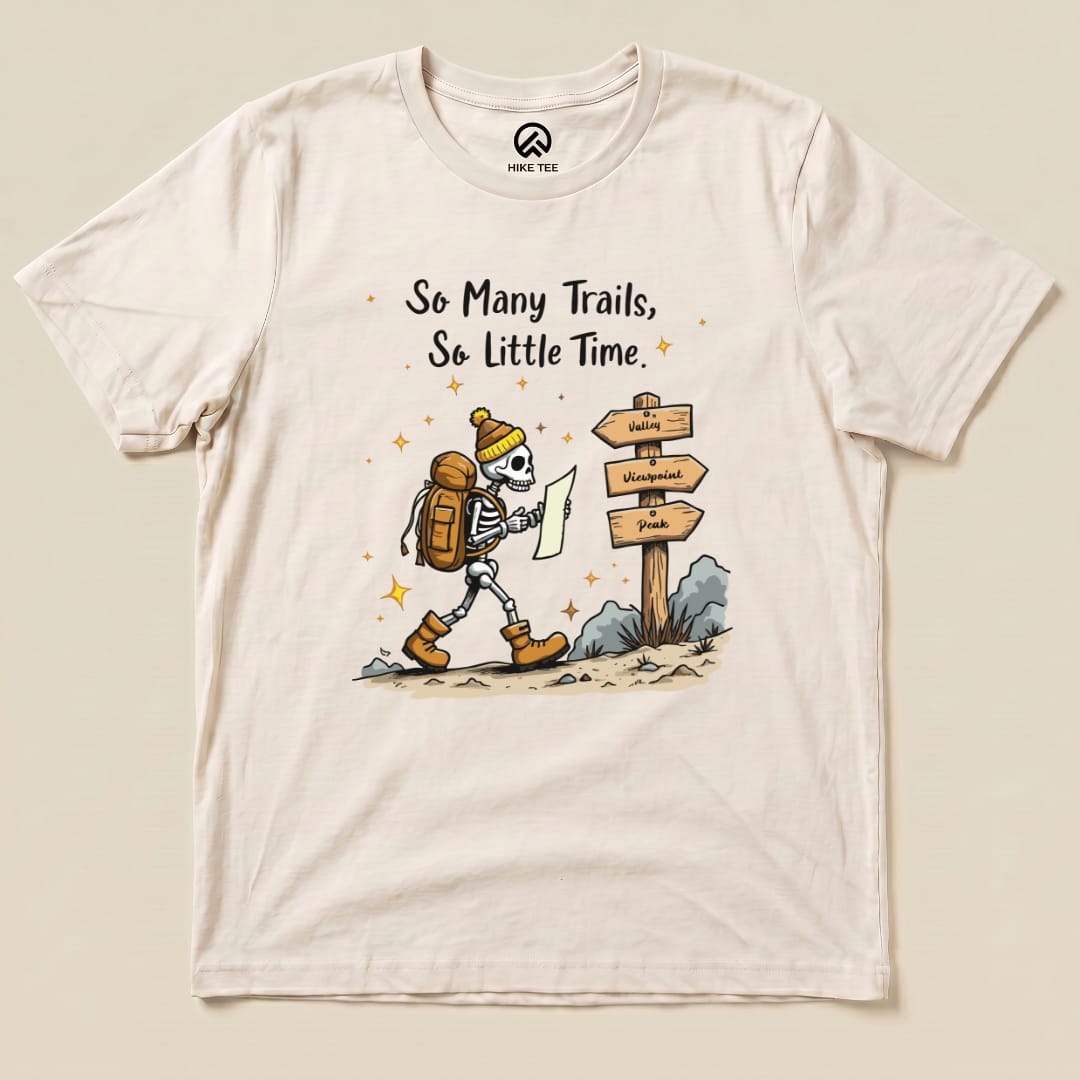 So Many Trails Hike Tee T-Shirt Natural / S