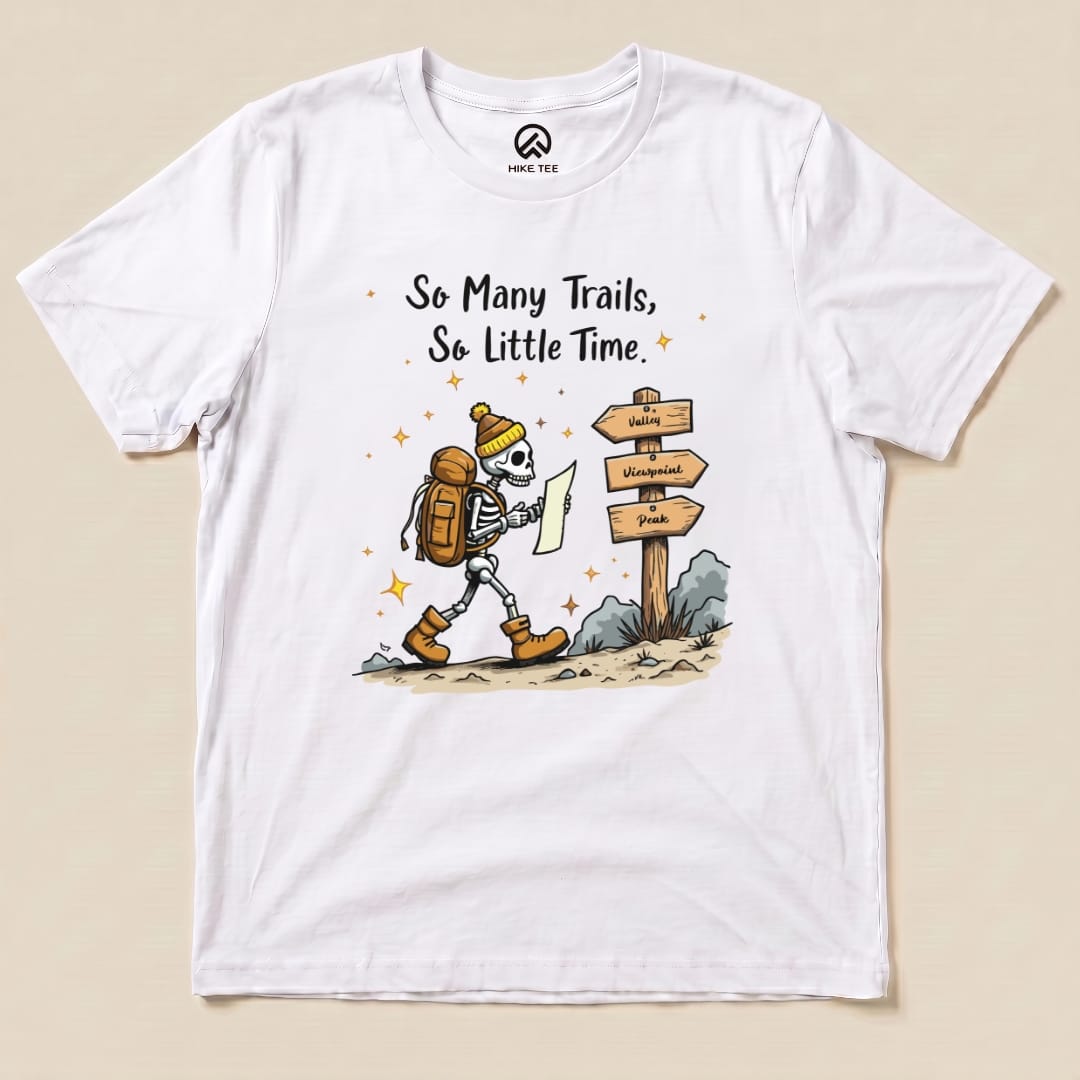 So Many Trails Hike Tee T-Shirt White / S