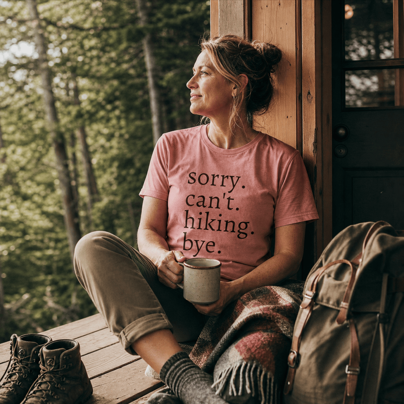 Sorry Can't Hiking Bye Shirt