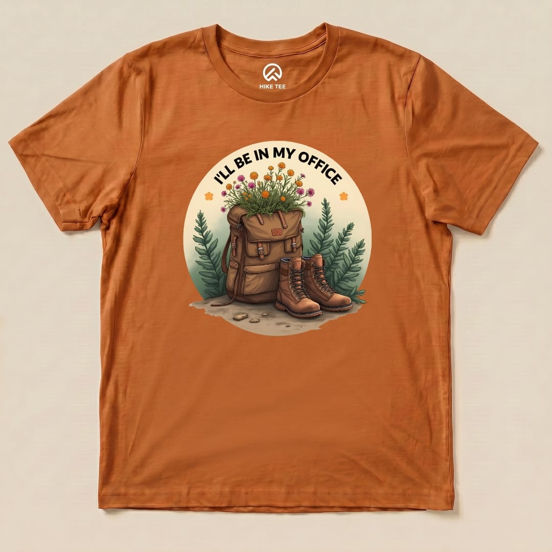 Sorry, I'm Out Hiking Shirt Hike Tee T-Shirt Autumn / S