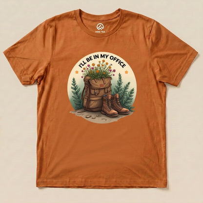 Sorry, I'm Out Hiking Shirt Hike Tee T-Shirt Autumn / S