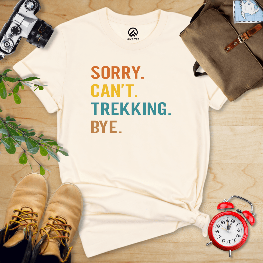 Hike Tee T-Shirt Natural / S Sorry, Trekking, Bye Shirt