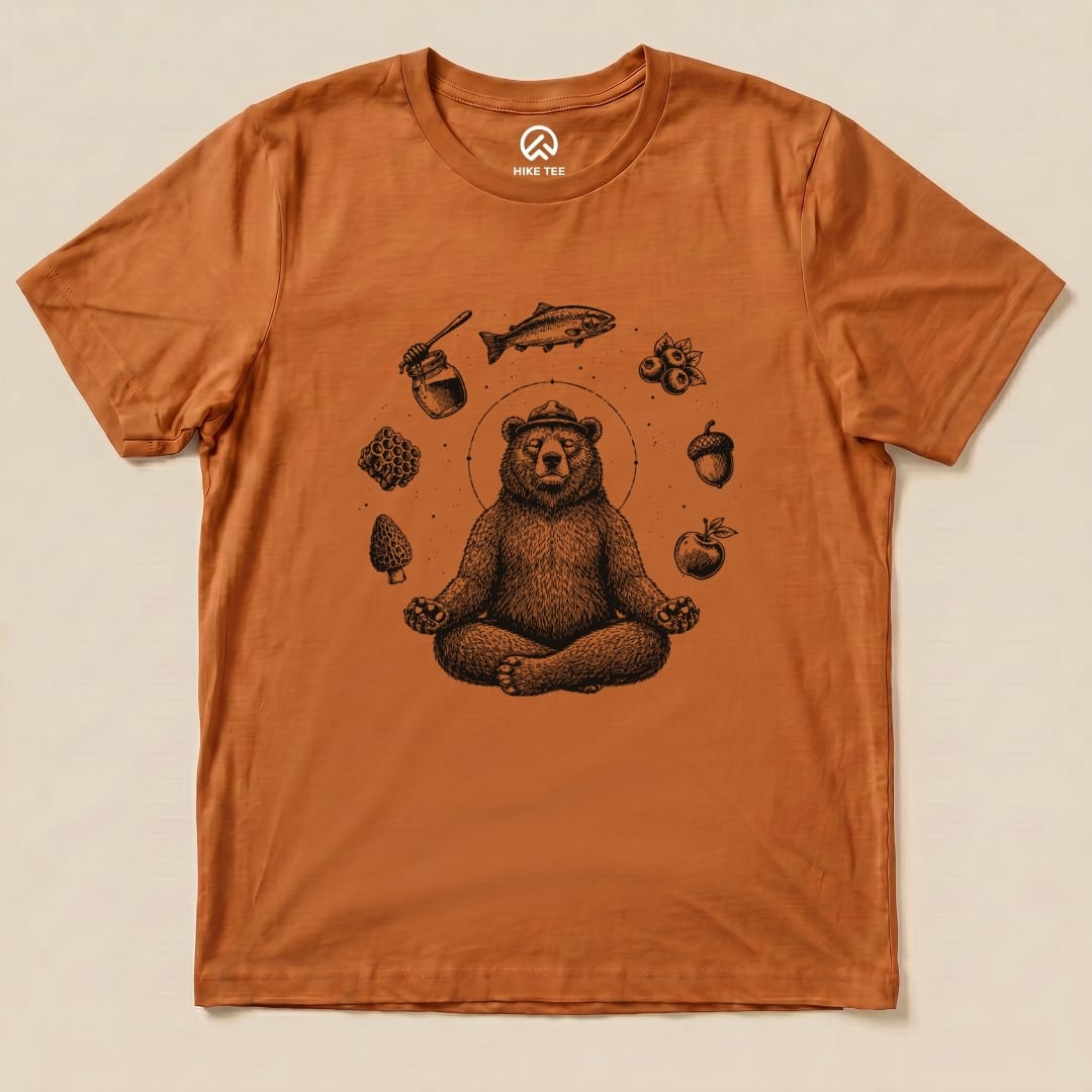 Spiritual Bear Shirt Hike Tee T-Shirt Autumn / S