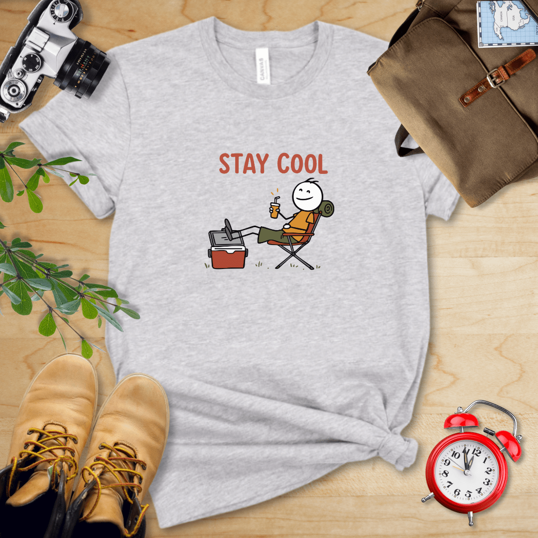 Hike Tee T-Shirt Athletic Heather / S Stay Cool Shirt