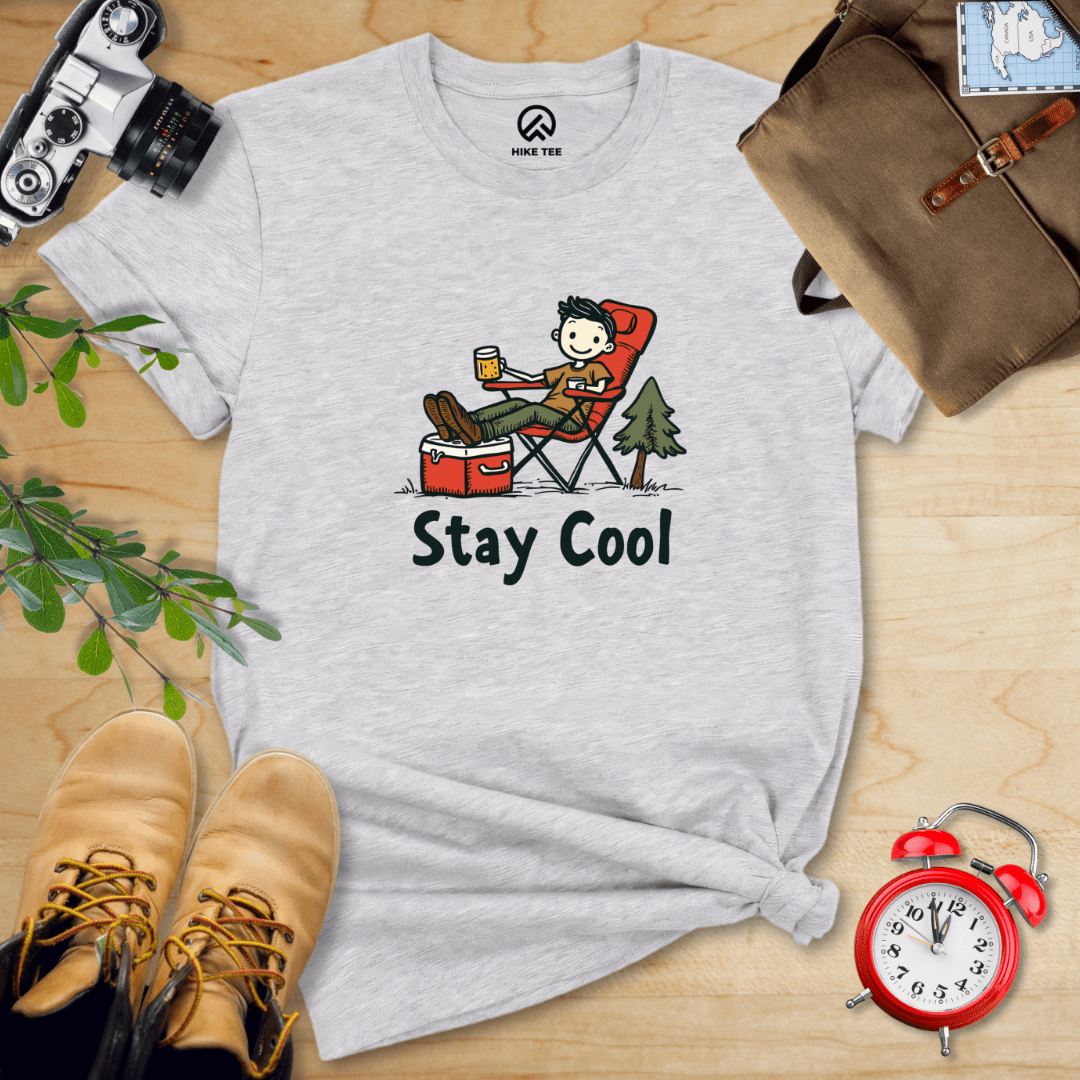 Hike Tee T-Shirt Athletic Heather / S Stay Cool Shirt