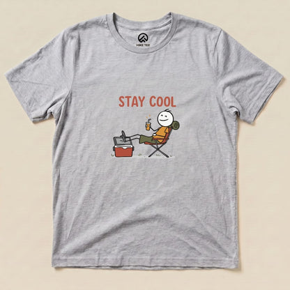 Stay Cool Shirt Hike Tee T-Shirt Athletic Heather / S