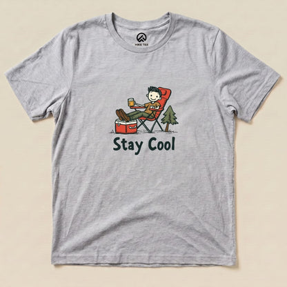 Stay Cool Shirt Hike Tee T-Shirt Athletic Heather / S