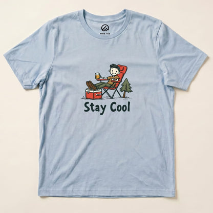 Stay Cool Shirt Hike Tee T-Shirt Baby Blue / S