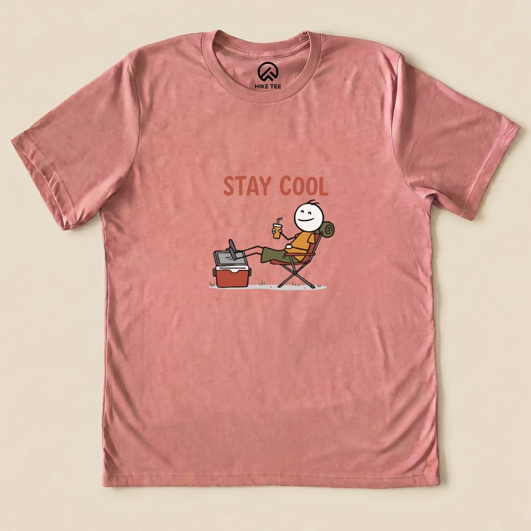 Stay Cool Shirt Hike Tee T-Shirt Heather Mauve / S