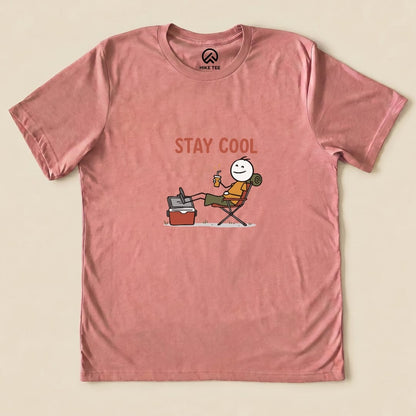 Stay Cool Shirt Hike Tee T-Shirt Heather Mauve / S