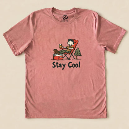 Stay Cool Shirt Hike Tee T-Shirt Heather Mauve / S