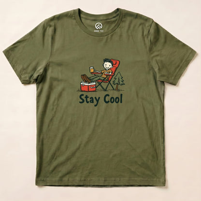 Stay Cool Shirt Hike Tee T-Shirt Military Green / S